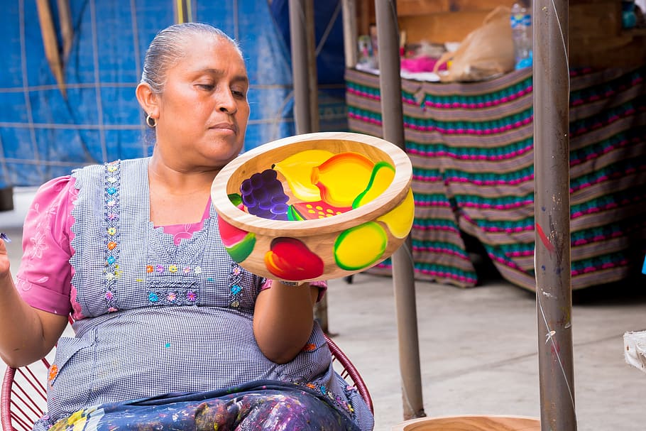 mexico, crafts, tradition, one person, front view, sitting HD wallpaper