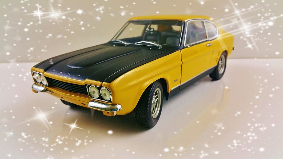 capri, auto, model, oldtimer, vehicles, model car, toys, mode of transportation HD wallpaper
