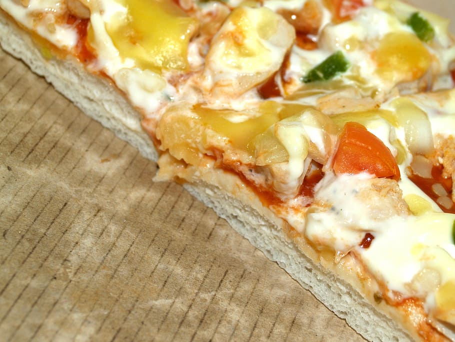 pizza, pepperoni, slice, sliced, mozzarella, junk, salami, italian HD wallpaper