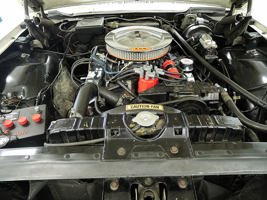 Ford Xl, Restored, Motor, V8, Hp, 1967 restored motor, v8 345 hp, HD wallpaper