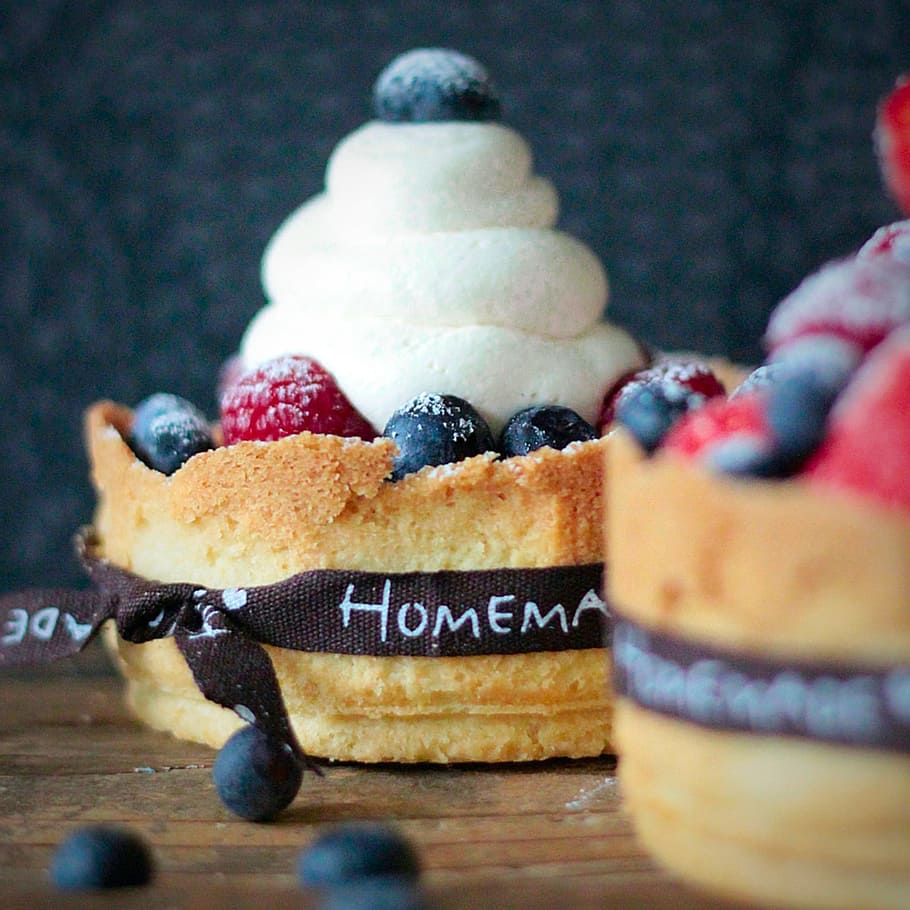 pie, blueberries, berry, sweet food, food and drink, blueberry HD wallpaper