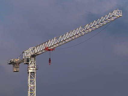 Crane, Tower, Amsterdam, Sky, Clouds, equipment, industrial HD wallpaper