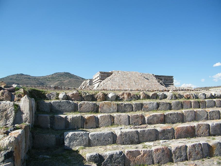 ladder, mexico, old, prehispanic, history, the past, architecture HD wallpaper