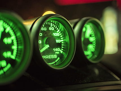 shallow focus photo speedometer, gauges, dashboard, dials, measurement HD wallpaper