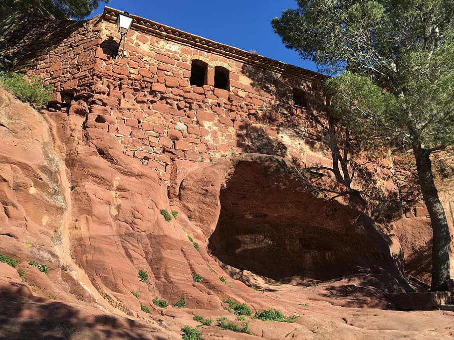 Catalunya, Tarragona, Monuments, rock - object, travel destinations HD wallpaper