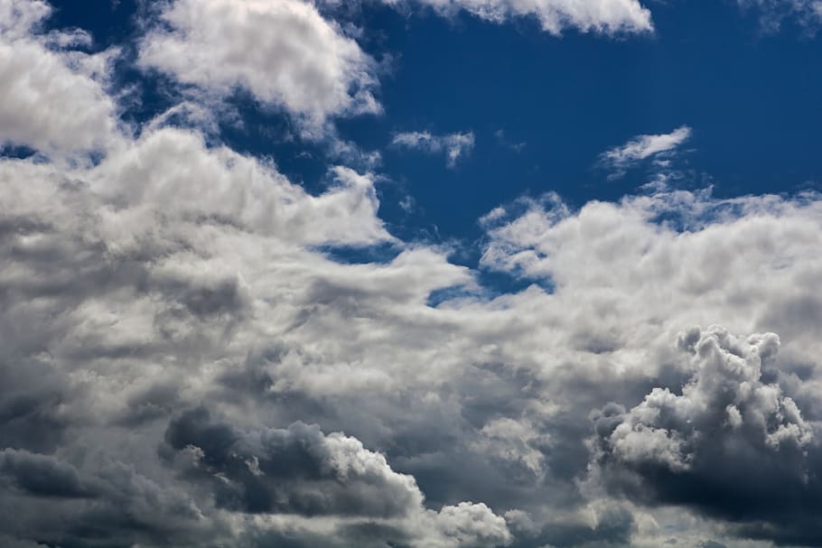 blue, sky, clouds, summer, sun, sunny, day, sunny day, cloud - sky HD wallpaper