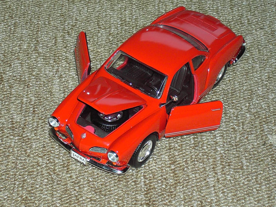 auto, model, red, toys, vehicle, model car, sports car, toy car HD wallpaper