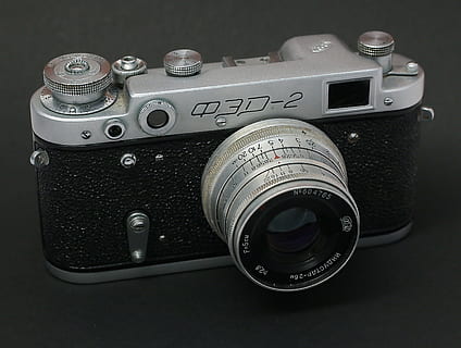 Photo, Fed, Vintage, Camera, Technique, old camera, retro, phototechnique HD wallpaper