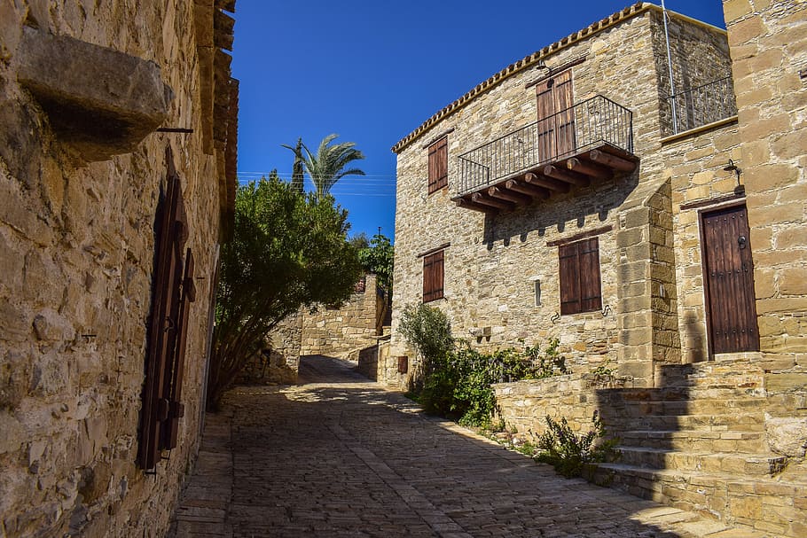 old house, architecture, traditional, exterior, stone built