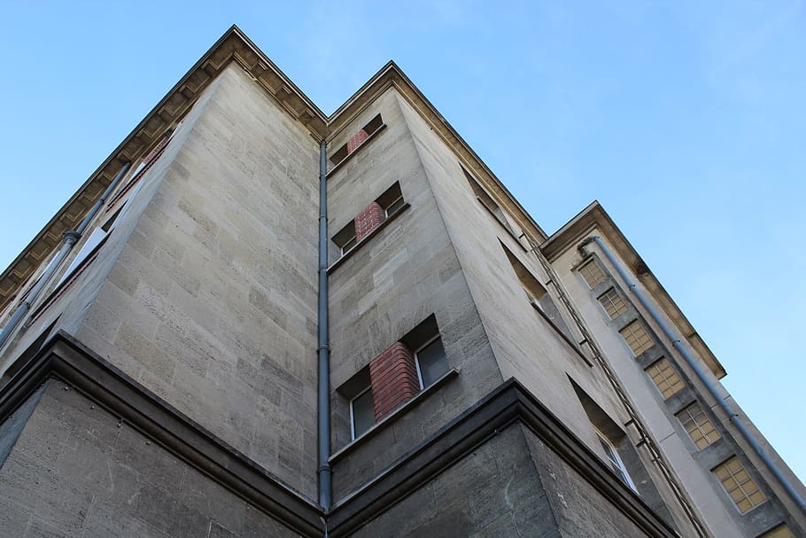 building, floors, architecture, verticality, low angle view HD wallpaper