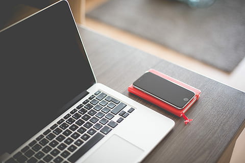 Business Office Ready to Work, desk, diary, home office, iphone HD wallpaper