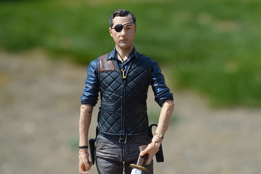 The Governor action figure, the walking dead, tv, television, HD wallpaper
