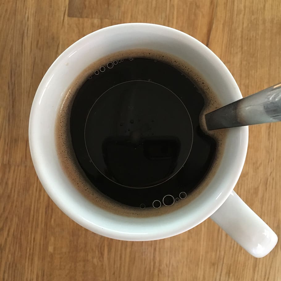 coffee, mug, cup, drink, black, aroma, morning, coffee mug HD wallpaper