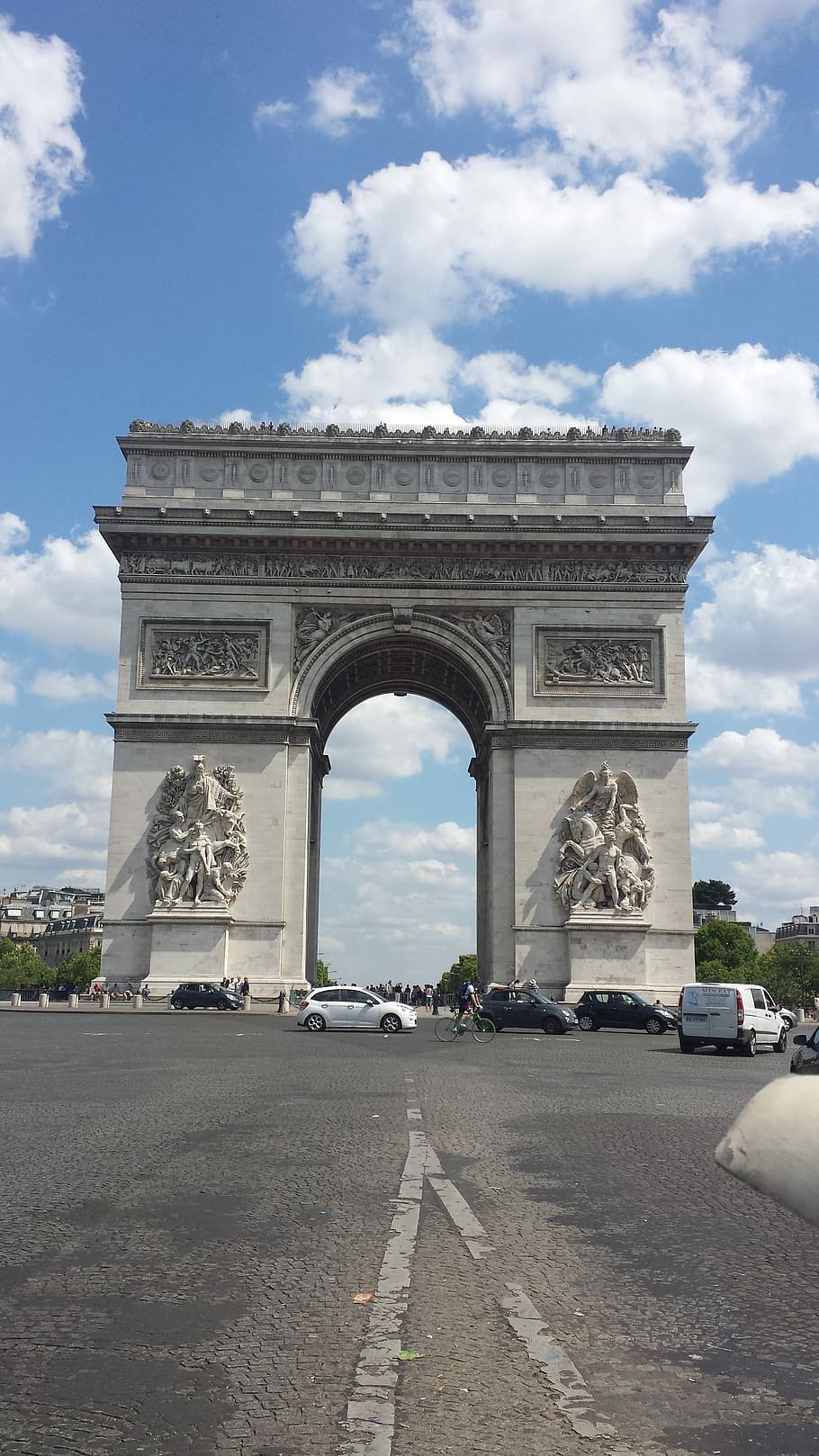 Arc De Triomphe, Paris, France, places of interest, cosmopolitan city, HD wallpaper