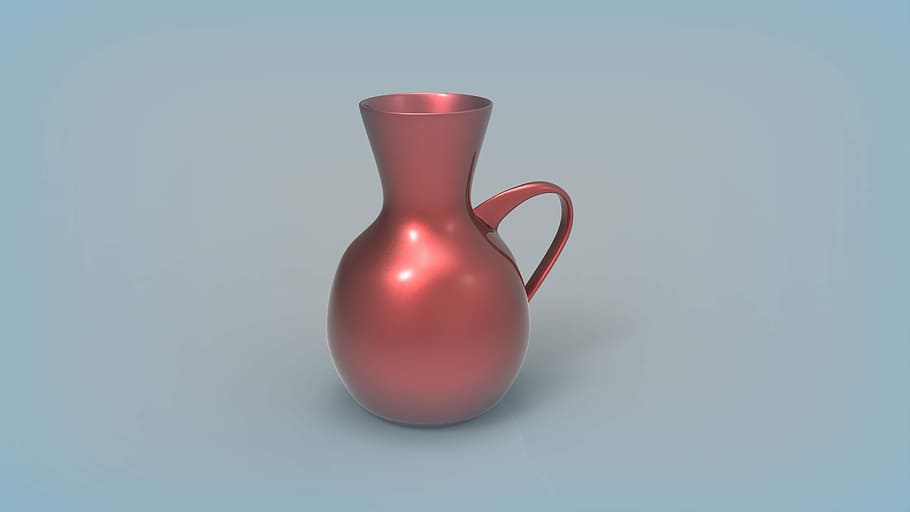 vase with handle, tableware, decorative tableware, studio shot HD wallpaper