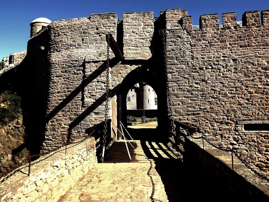 castle, fort, architecture, fortification, medieval, brittany HD wallpaper