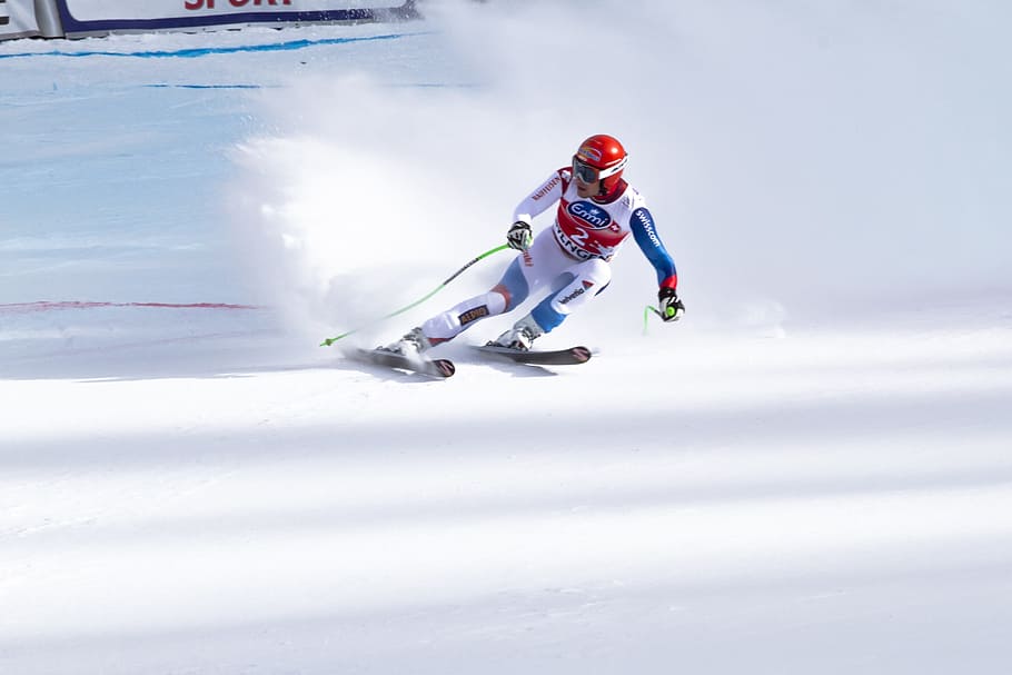 photo of man skiing on snow field during daytime, Race, World Cup