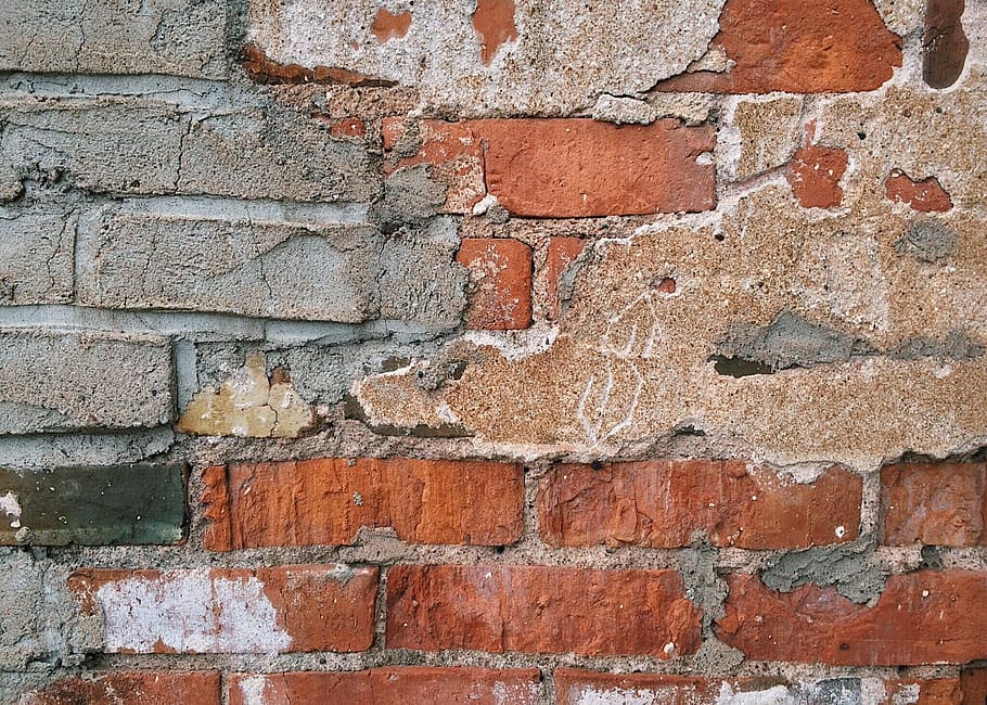 Brick, Stone, Wall, Architecture, brickwork, exterior, aged HD wallpaper