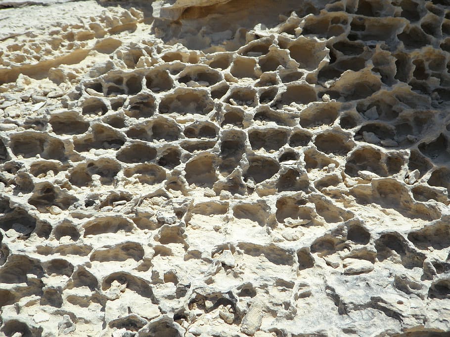 Texture, Background, Rock, Washed Out, erosion, sand stone HD wallpaper
