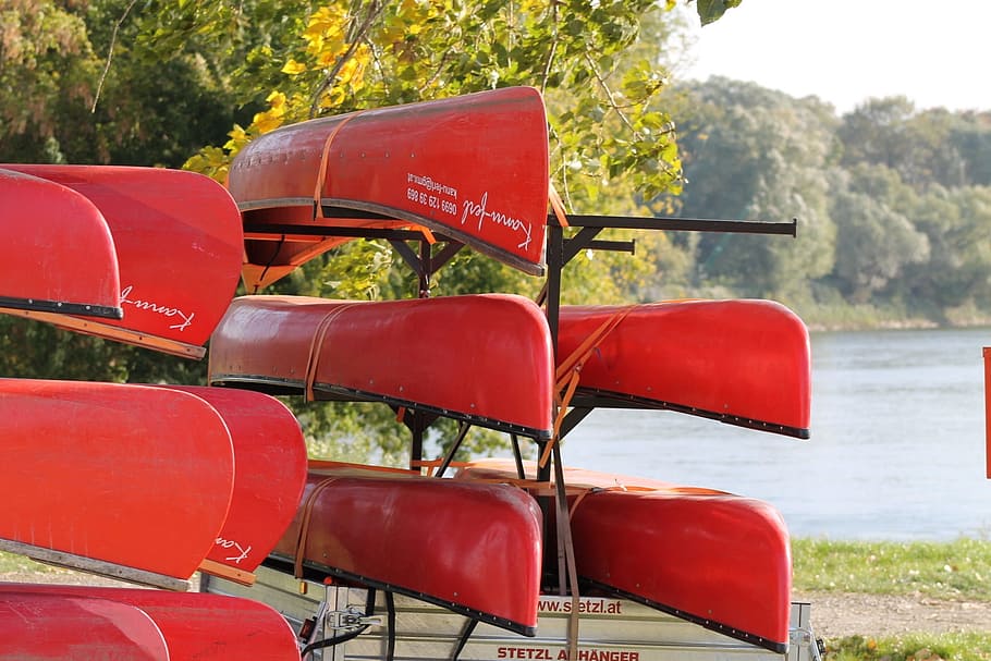 march, boot, river, bach, angern, rowing, paddle, canoeing HD wallpaper