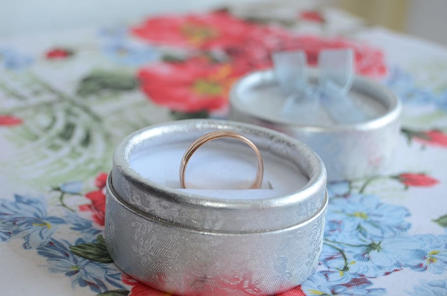 Ring, Box, Wedding, Packaging, gift, joy, postcard, beauty HD wallpaper