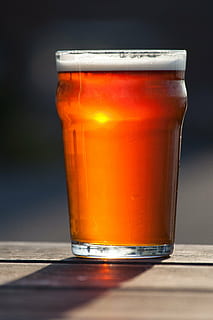 clear drinking glass with brown liquid, beer, ale, bitter, fermented HD wallpaper