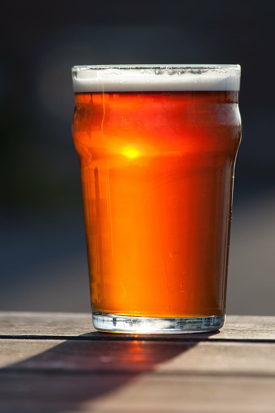 clear drinking glass with brown liquid, beer, ale, bitter, fermented, HD wallpaper