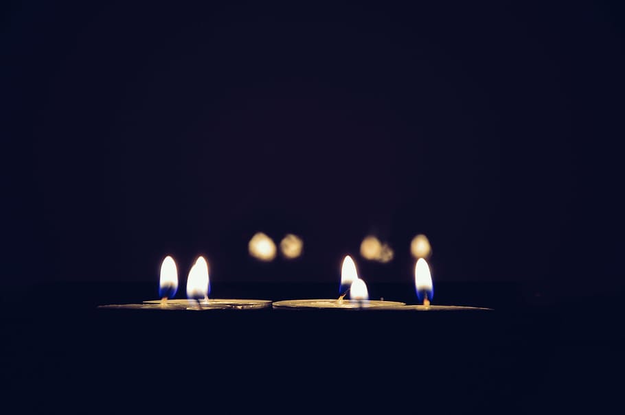 candle lights, candles, flames, fire, decoration, candlelight HD wallpaper