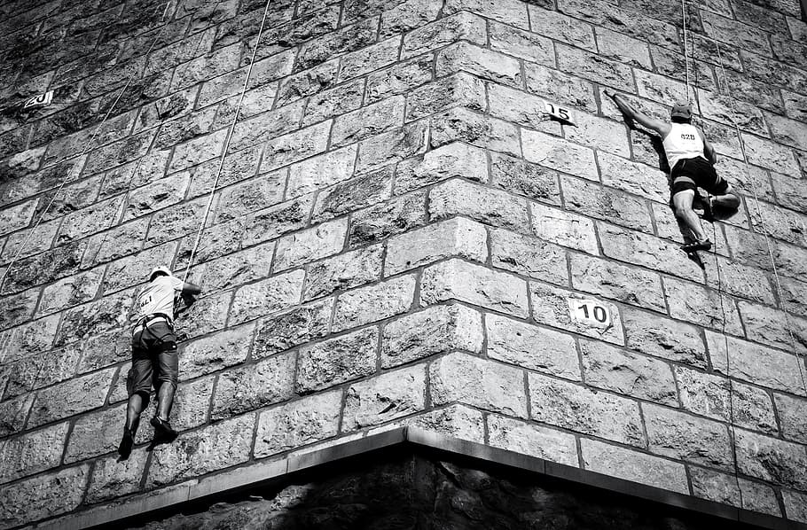 eger, wall, stone, history, sport, climbing, travel, hungary HD wallpaper