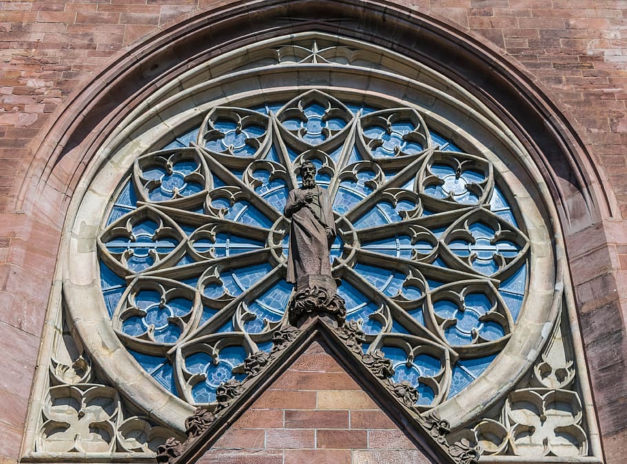 church, window, gothic, dom, faith, church window, architecture HD wallpaper