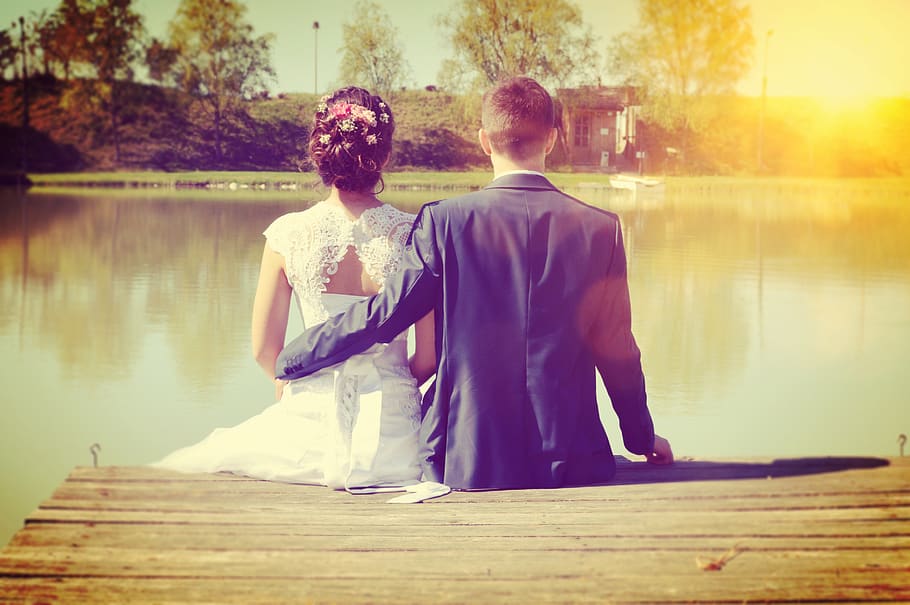 wedding, ring, bride, marriage, commitment, romantic, a couple of HD wallpaper