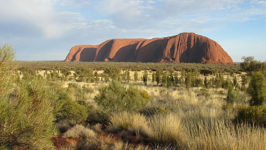 Mutitjulu, Uluru, Ayers Rock, central australia, outback, red, HD wallpaper