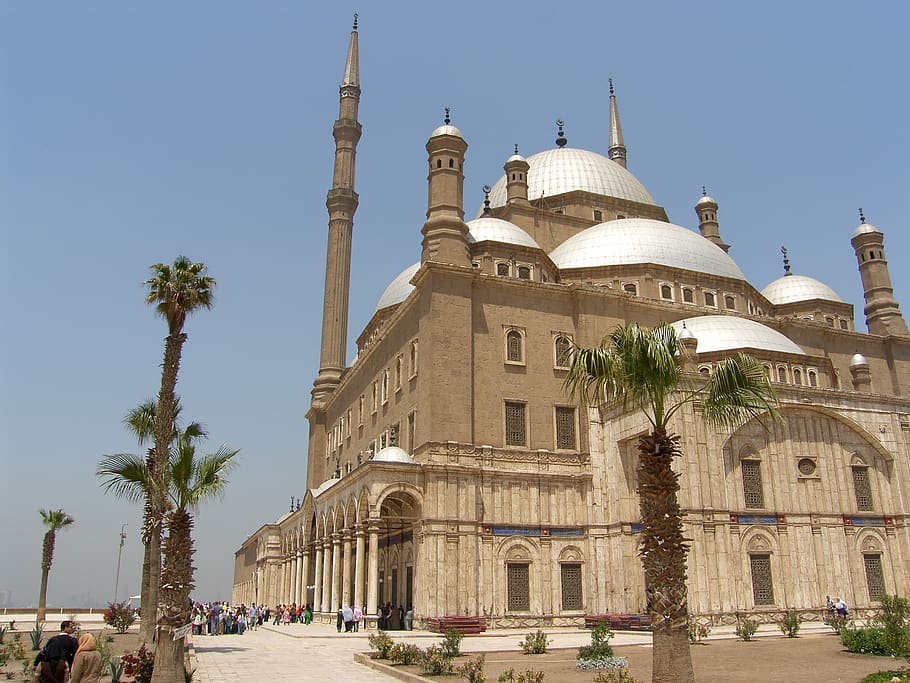 mosque, muhammad ali pasha, alabaster mosque, islamic, egypt