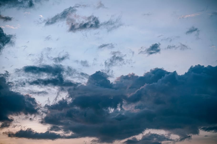 sky, top, atmosphere, dark, background, beautiful, beauty, bright HD wallpaper