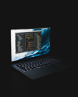 macbook #minimal #dark #wallpaper #laptop #desktop #office #vibes #night # programming #developer #4K #wallpaper #…