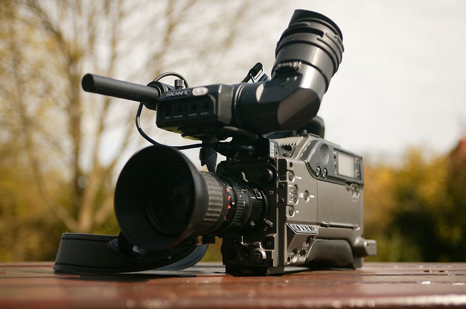selective focus photography of video camera, television camera HD wallpaper