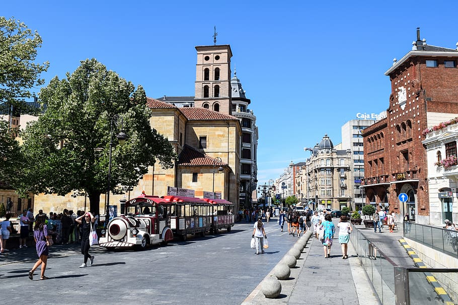 leon, tourism, perspective, architecture, building exterior HD wallpaper