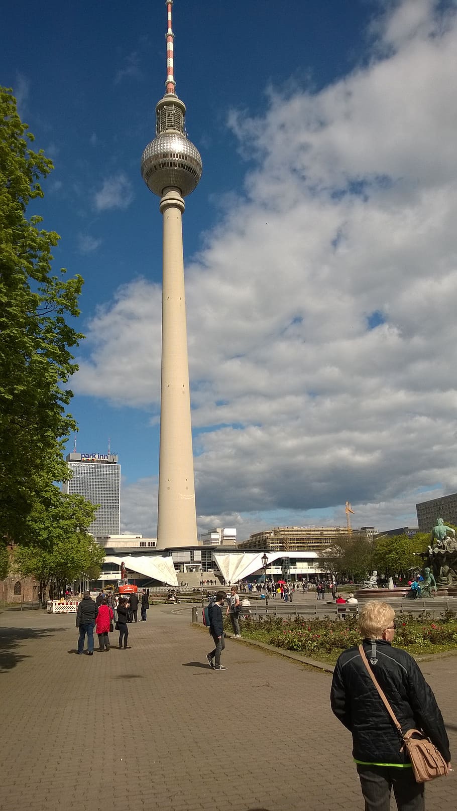 berlin, architecture, tv tower, built structure, tourism, building exterior HD wallpaper