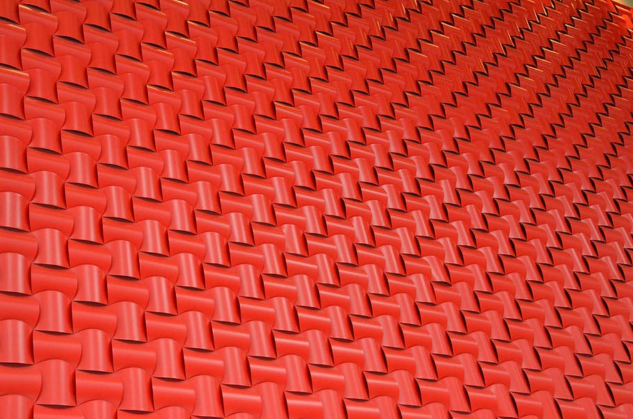 red, pattern, background, abstract, texture, kaleidoscope, facade HD wallpaper