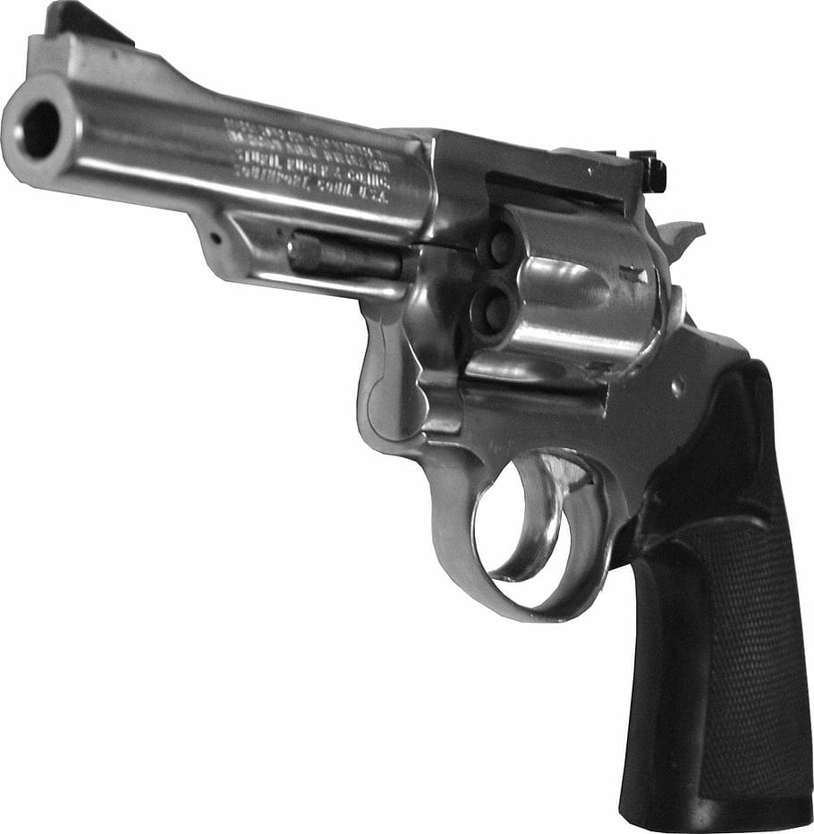 silver revolver, guns, firearms, handguns, weapon, pistol, trigger, HD wallpaper