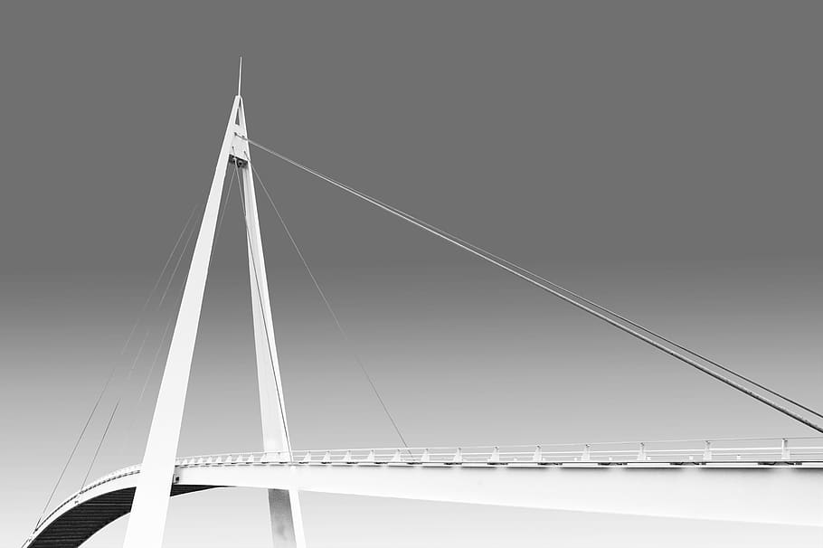 architecture, harbour, bridge, built structure, bridge - man made structure HD wallpaper