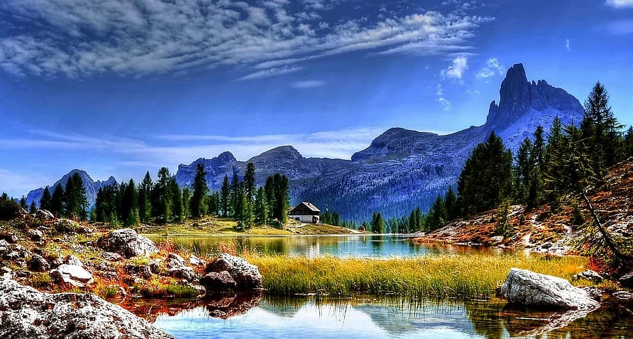 1920x1080px Free Download Hd Wallpaper Lake With Background Of