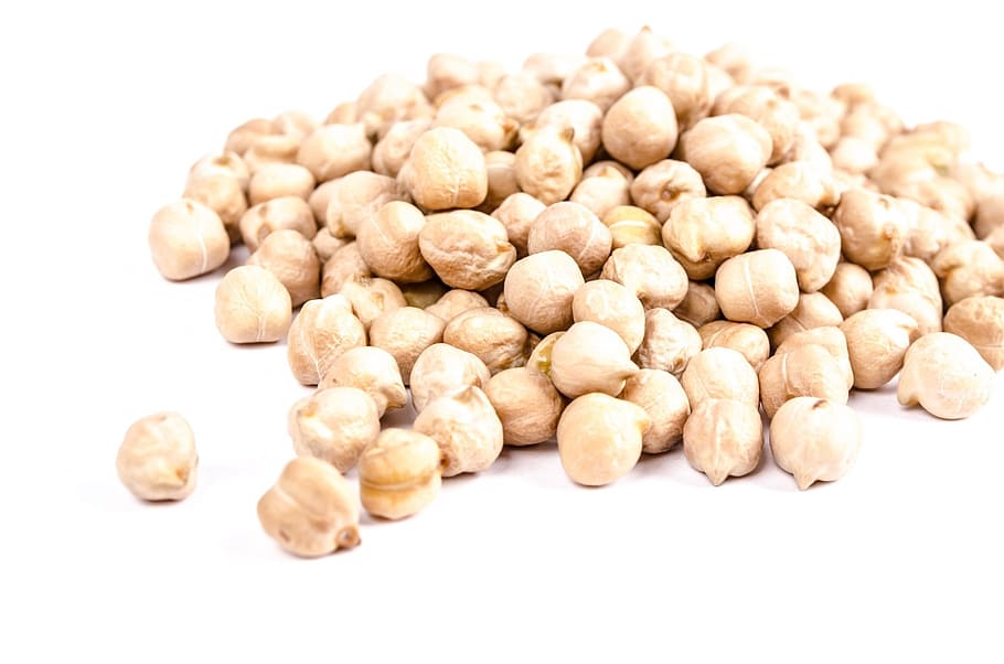 hazelnuts, chickpea, isolated, india, grain, vegetarian, meal HD wallpaper