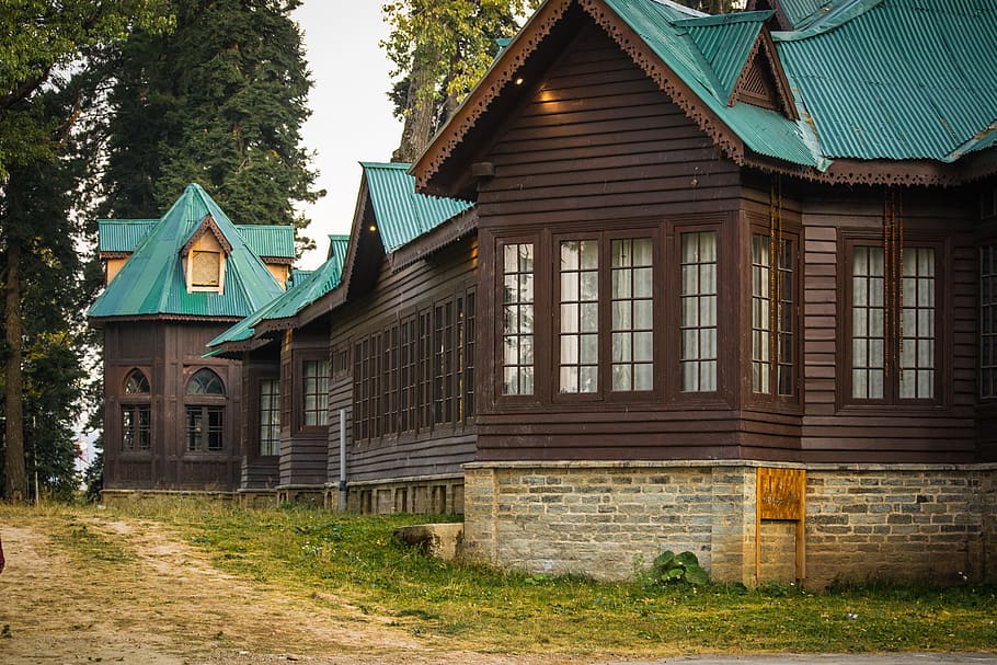 palace, king hari singh, kashmir, gulmarg, wooden palace, royal, HD wallpaper