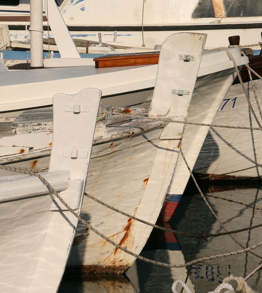 port, boat, anchorage, nautical vessel, water, moored, transportation HD wallpaper
