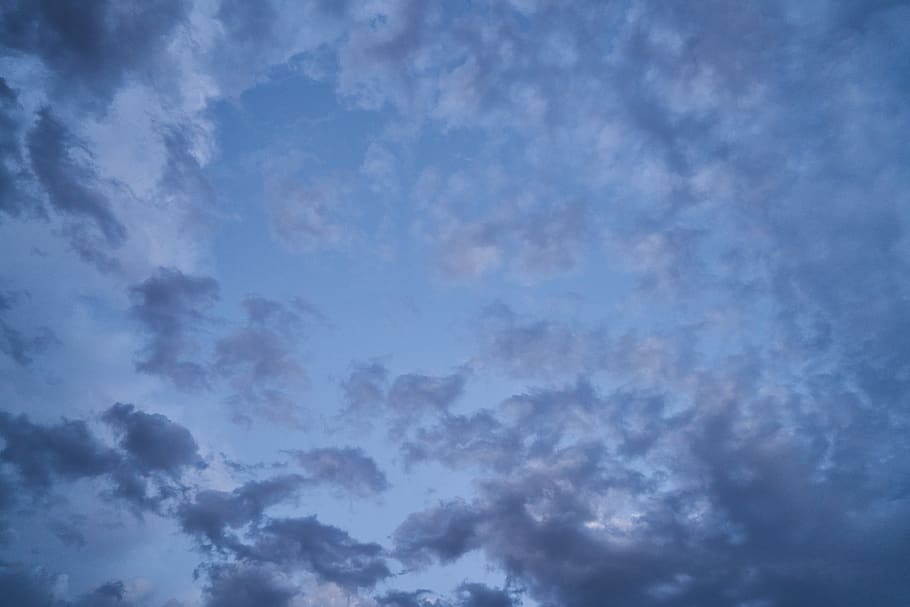 cloud, blue, sky, clouds, air, atmosphere, color, horizon, nature HD wallpaper