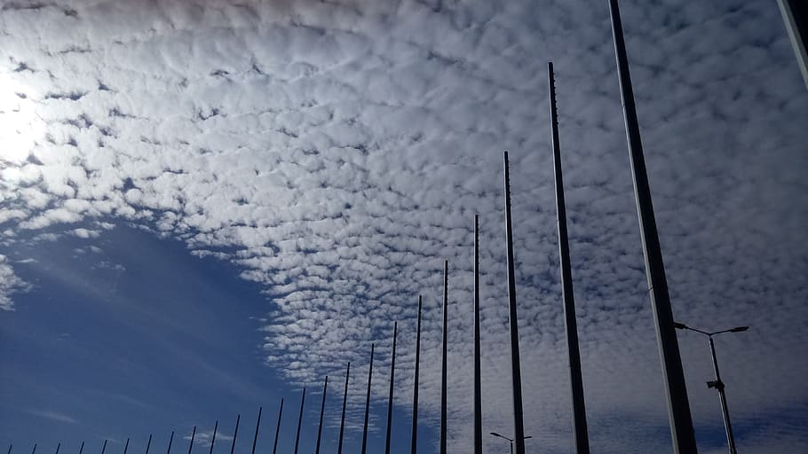 sochi, olympics, summer, architecture, sky, clouds, olympic park HD wallpaper