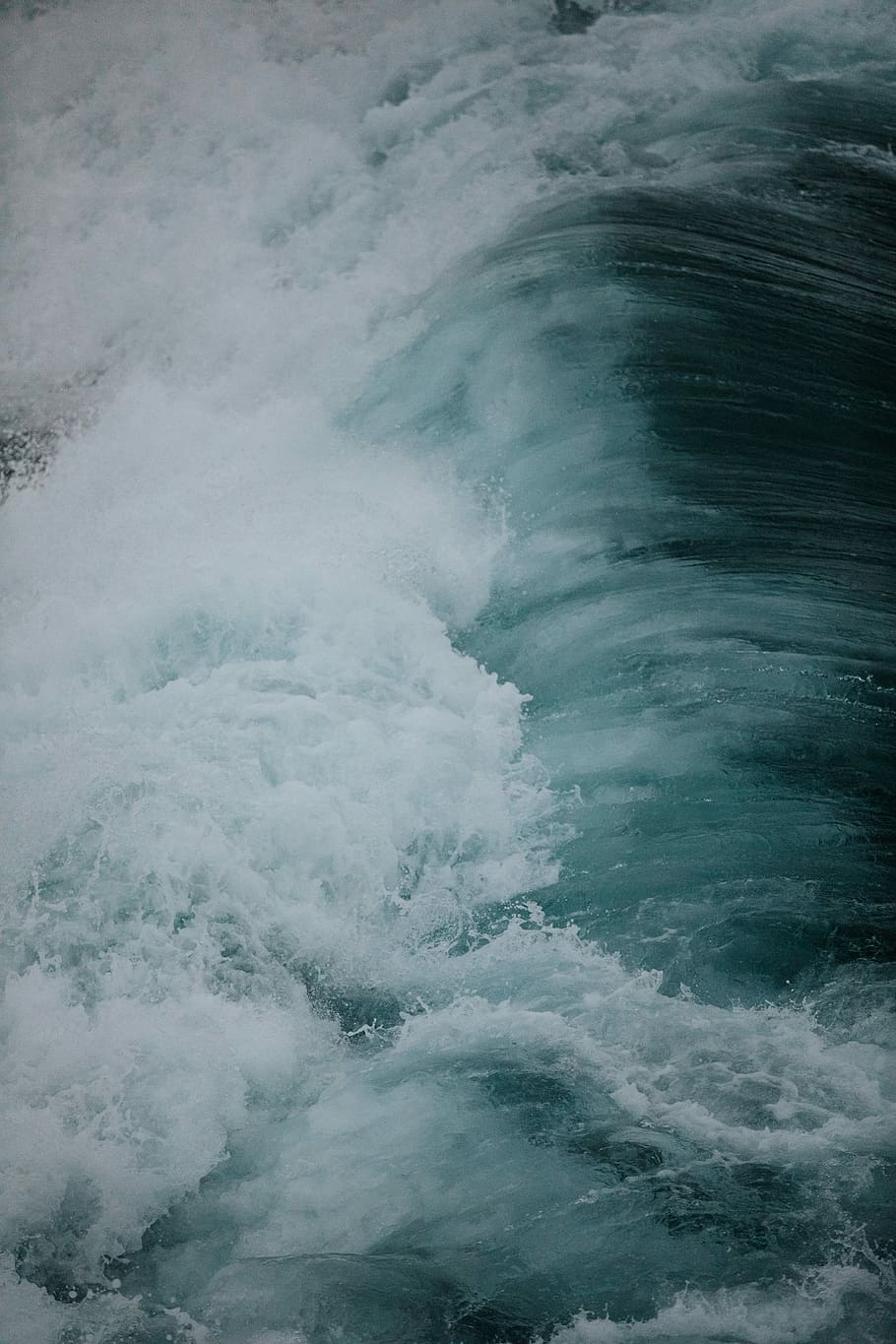 time lapse photography of sea wave, water waves, ocean, white HD wallpaper