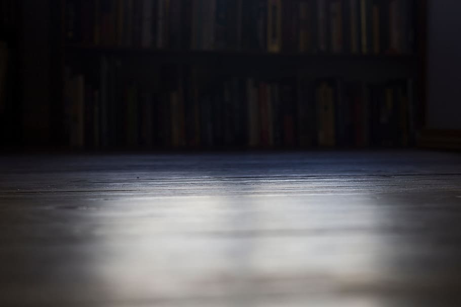 blur, table, light, books, indoors, flooring, selective focus HD wallpaper