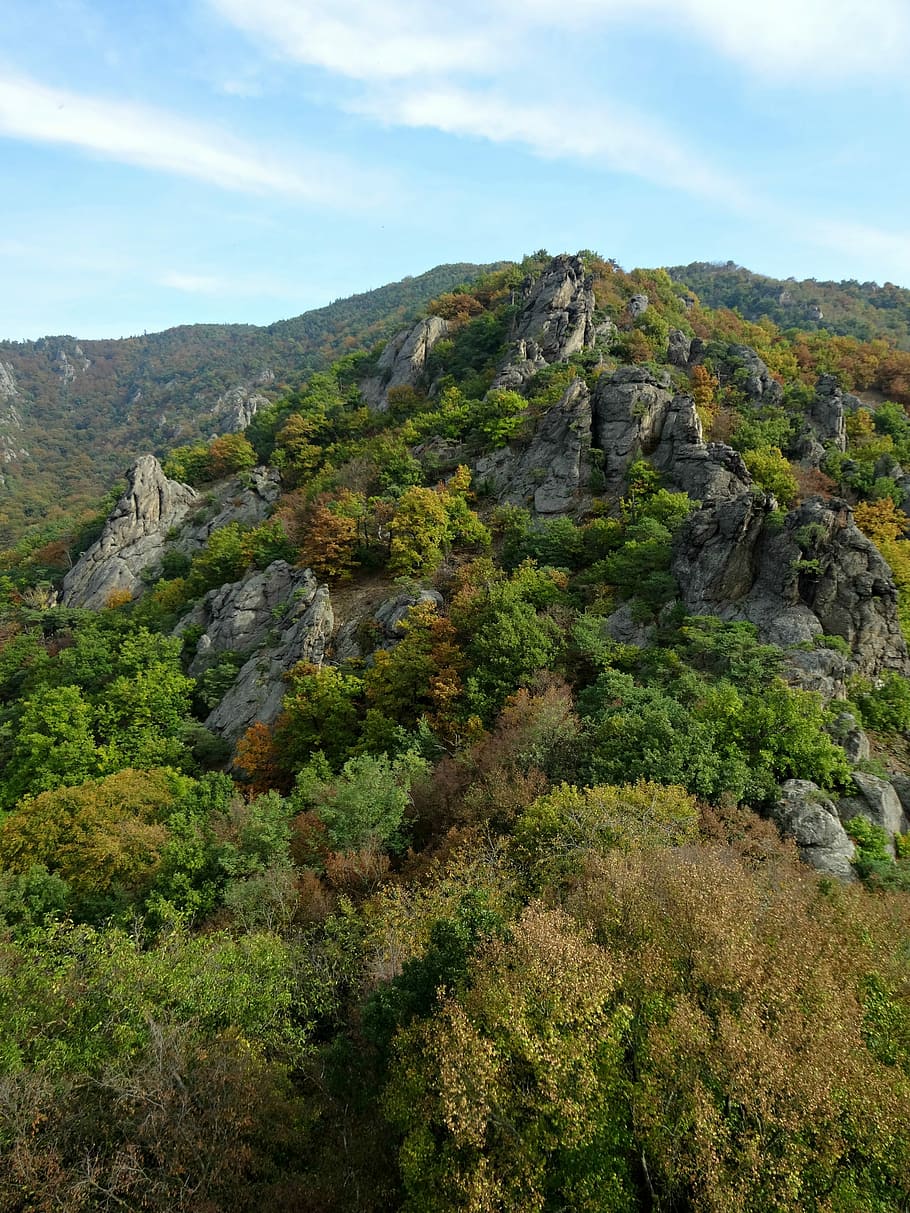 Rocks, Nature, Landscape, Austria, plant, rock - object, scenics HD wallpaper